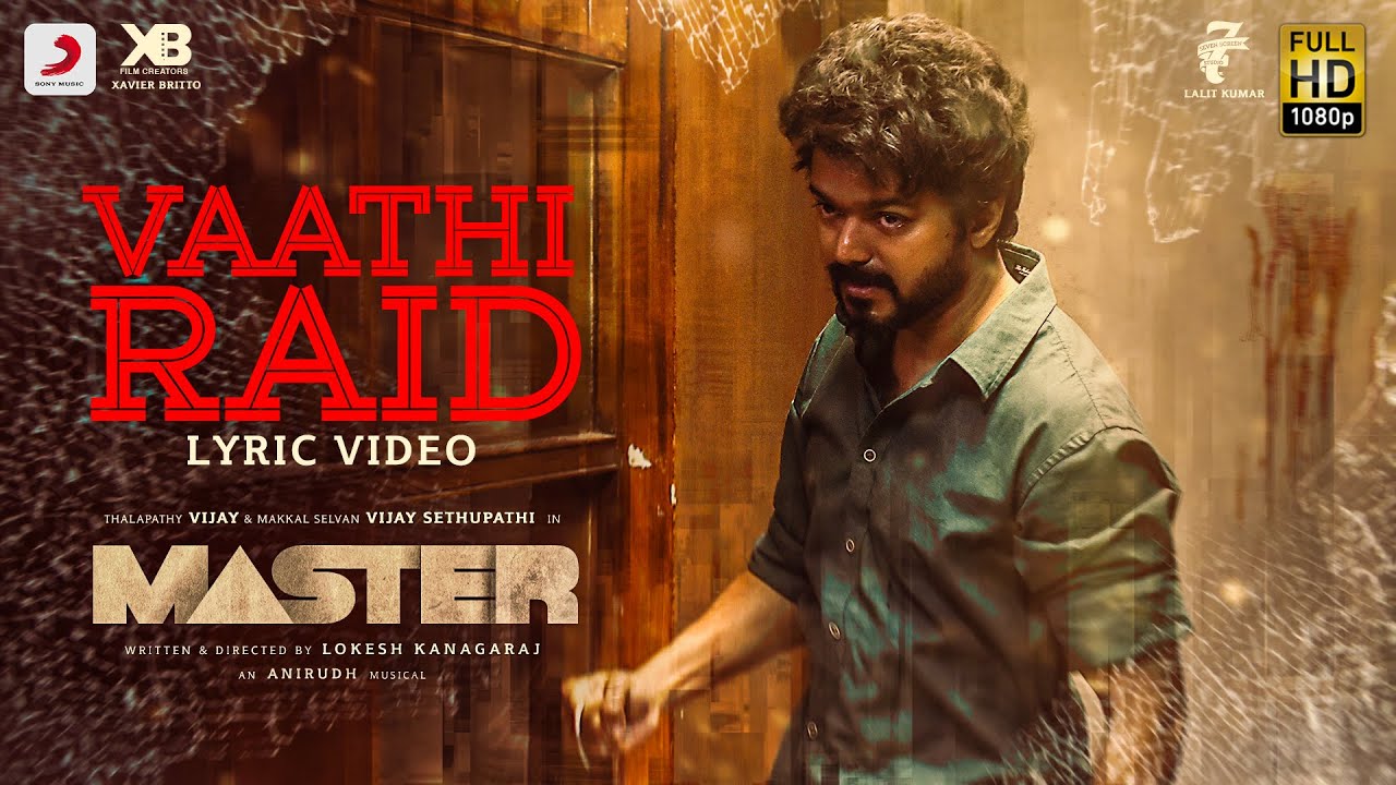 Vaathi Raid Lyrics in Tamil
